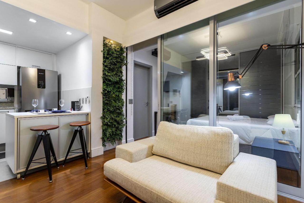 Apt Charmoso Completo Com Ar Condicionado No Leblon Рио-де-Жанейро Экстерьер фото